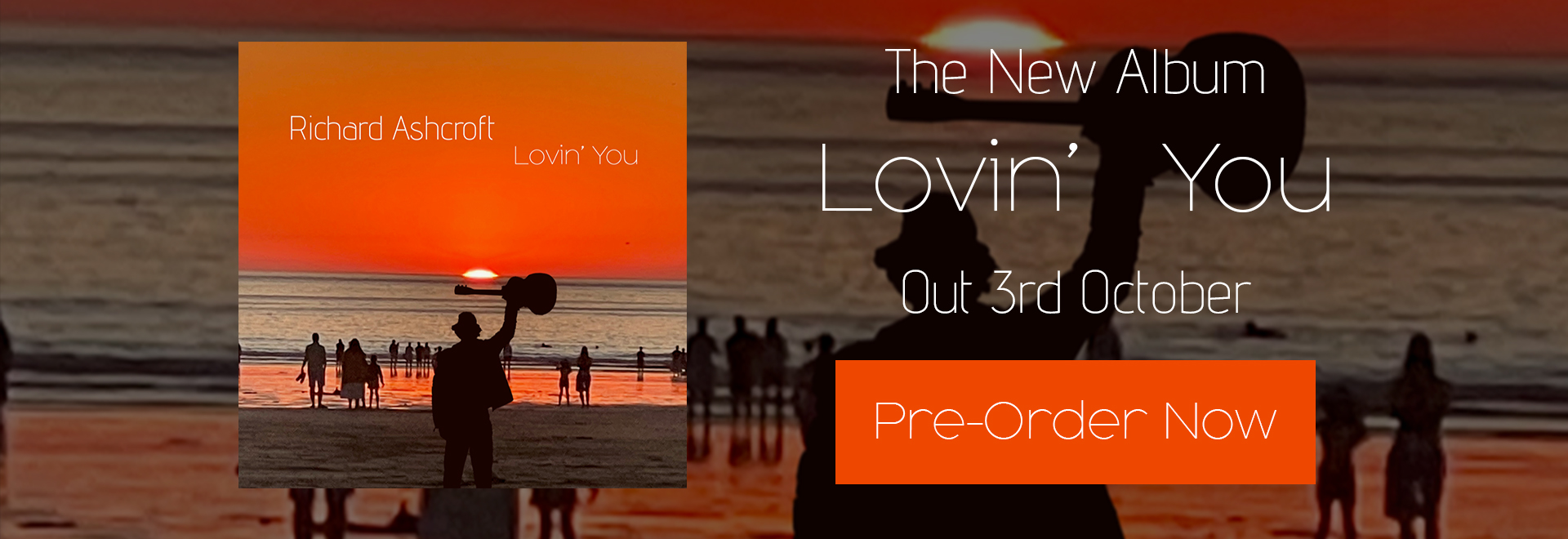 The New Album 'Lovin' You' Out 3rd October. Pre-order Now.